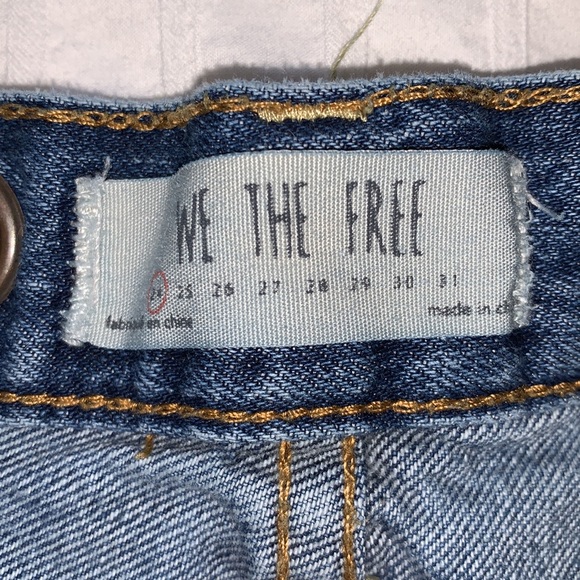 FREE PEOPLE denim shorts - Picture 3 of 6